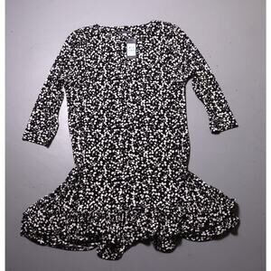 NWT Plus Size Tommy Hilfiger Women's Dress black & white floral A22J15M7 sz 16